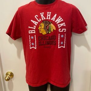 Reebok Chicago Blackhawks City Flag shirt